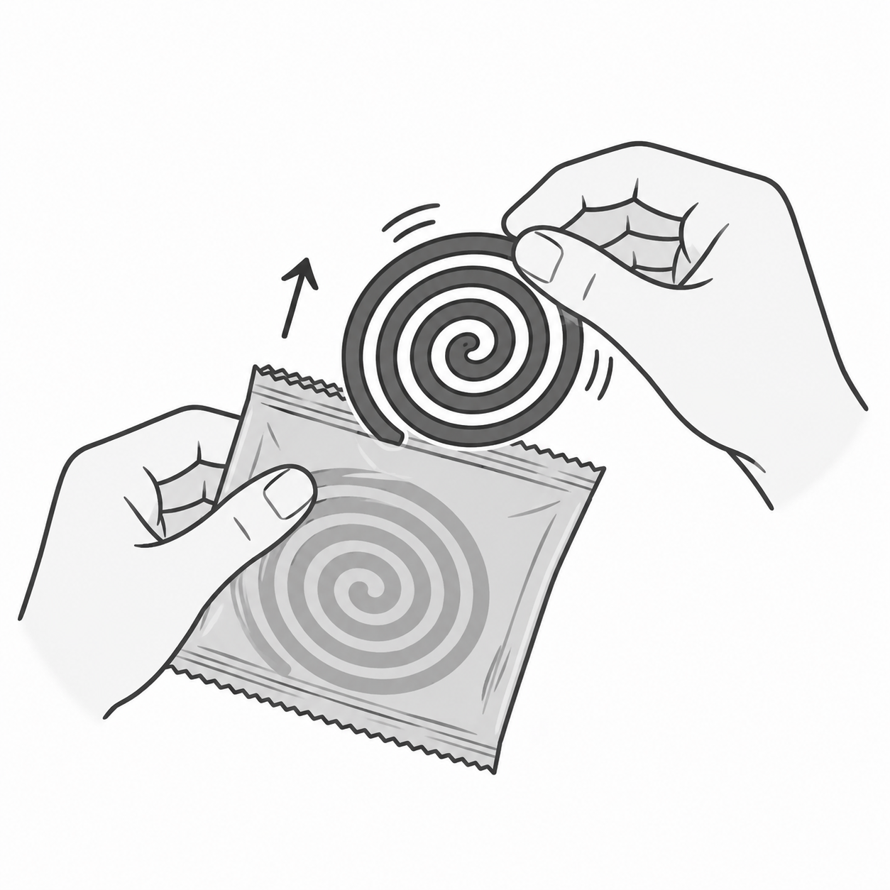 Use product near the curtains