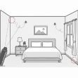 Use product near the curtains